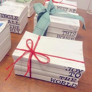 Farmhouse style bookstack